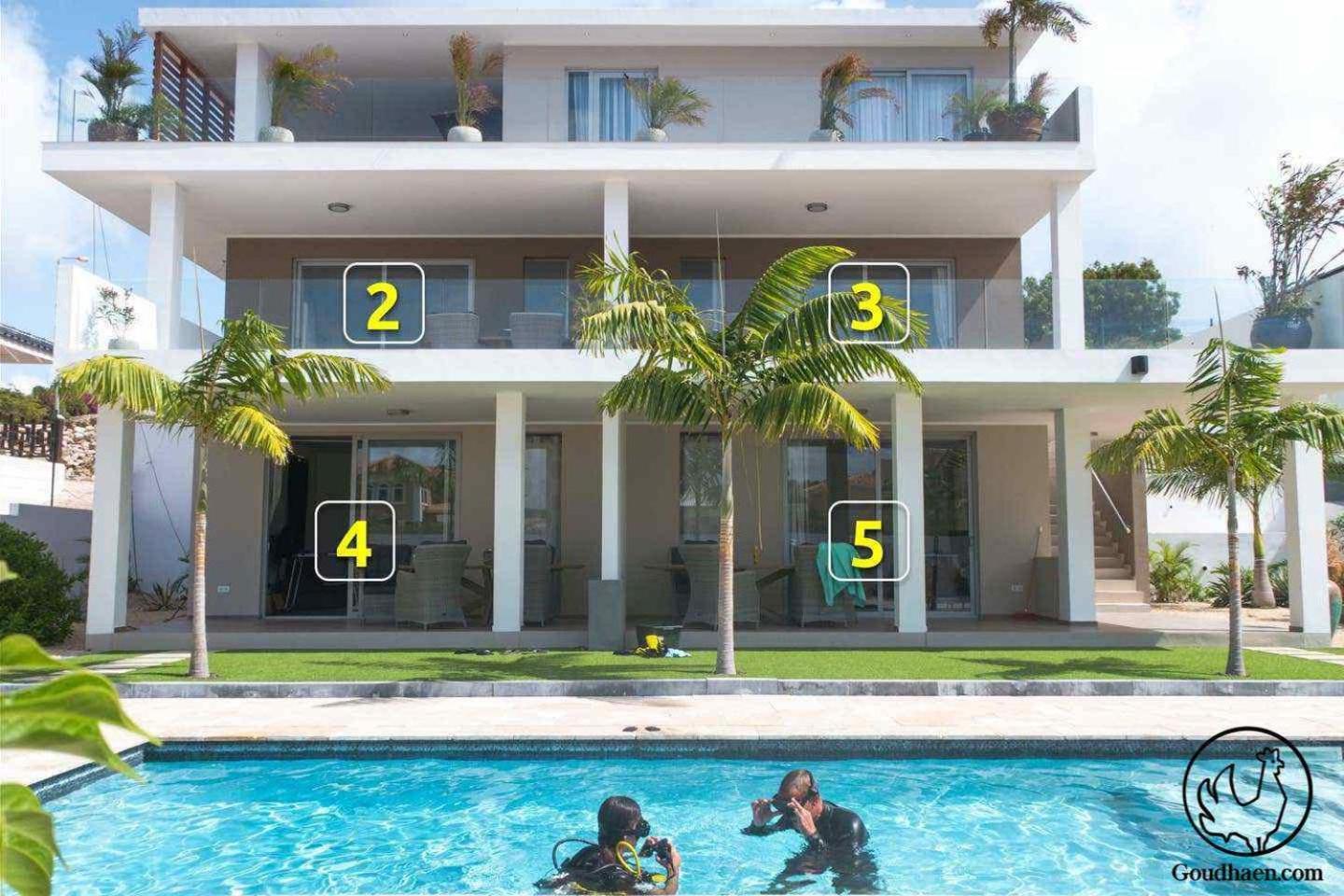 Goudhaen Luxury Private Apartments Jan Thiel Beach Zewnętrze zdjęcie